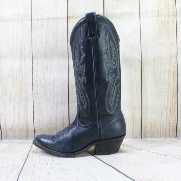 BOULET Shoes - BOULET Western Leather Style Boots Size 7.5